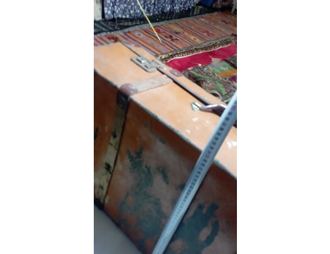 Antika Eşya, Çeşitli Ev Eşyaları, Antika Koleksiyonluk Ahşap Bavul