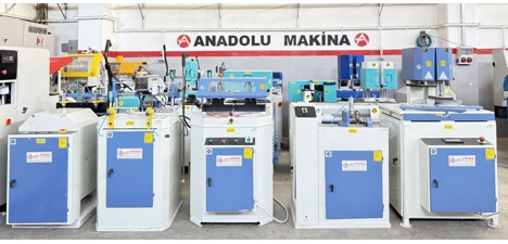 İş Makineleri, Komple Pvc Makinaları, Selim Aykırca Marka Pvc Makinaları 5 Li Set Bakıml