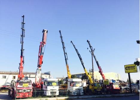 İş Makineleri, Sepetli Vinç, Platform, Konya Mesut Vinç Galeri, 27 Metre Sepetli Platform Vinç, Araç Üstü Sepetli Platform, S