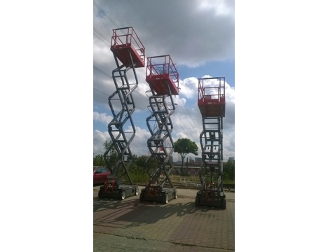 İş Makineleri, Kiralık Makaslı Platform Manlift