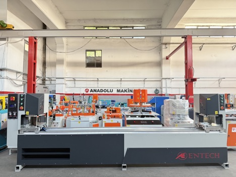 İş Makineleri, Kaynak Makinaları (Pvc), Anadolu Makina , Pvc Makinaları , Pvc Çift Kafa Kıl Kaynak Makinası Yeni