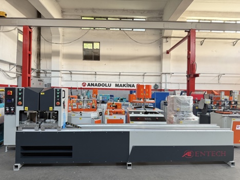 İş Makineleri, Kaynak Makinaları (Pvc), Anadolu Makina , Pvc Makinaları , Pvc Çift Kafa Kıl Kaynak Makinası Yeni