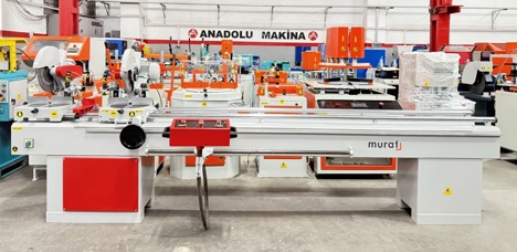 İş Makineleri, Kesme Makinaları (Pvc), Alüminyum Pvc , Murat Marka Pvc Alüminyum Çift Kafa Üstten Kesim
