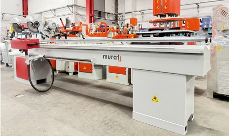 İş Makineleri, Kesme Makinaları (Pvc), Alüminyum Pvc , Murat Marka Pvc Alüminyum Çift Kafa Üstten Kesim