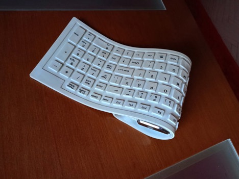 Bilgisayar, Klavye ve Mouse, Flexıble Klavye, Polygold Flexıble Taşınabilir Klavye.