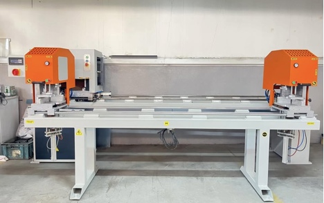 İş Makineleri, Kaynak Makinaları (Pvc), Anadolu Makina , Pvc Makinaları , Pvc Çift Kafa Kıl Kaynak 3 Metre Bakımlı