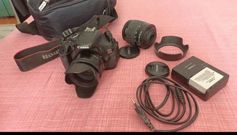 Elektronik Eşya, Digital Fotograf Makinaları, Canon Eos 600D Fotoğraf Makinesi