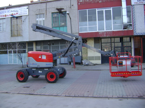 İş Makineleri, Sepetli Vinç, Platform, Örümcek Platform, Kiralık Örümcek Eklemli Makaslı Platform Vinç
