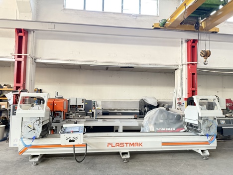 İş Makineleri, Kesme Makinaları (Pvc), Plastmak Marka, Alüminyum Makinaları , 2021 Model Plastmak Sç 4000 S ( 550 Mm Testerel