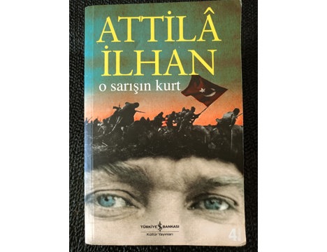 Kitap, Dergi, Romanlar (Türk Yazarlar), Edebiyat, Tarih, Attila İlhan - O Sarışın Kurt..