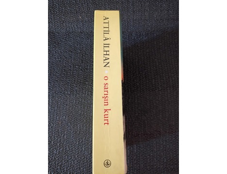 Kitap, Dergi, Romanlar (Türk Yazarlar), Edebiyat, Tarih, Attila İlhan - O Sarışın Kurt..