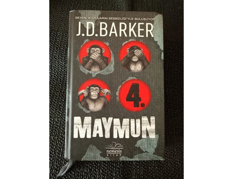 Kitap, Dergi, Romanlar (Yabancı Yazarlar), Gerilim Romanı, 4. Maymun J. D. Barker Dan Mükemmel Bir Gerilim Ro