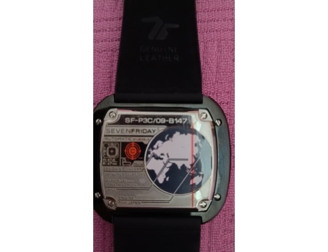 Takılar, Saatler, Seven Friday Nfc Karbon Çelik , P3c/09 Orange Carbon, 47 Mm , Seven Friday Modern Lüks Koleksiyoner