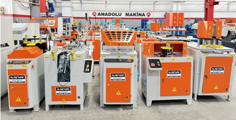 İş Makineleri, Komple Pvc Makinaları, Plastmak Marka Pvc Makinaları 5 Li Set