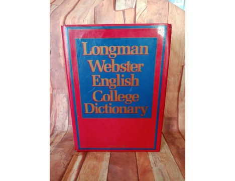 Kitap, Dergi, Sözlük, Dil Kitapları, Longman Webster Englısh College Dıctıonary.