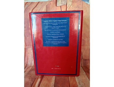 Kitap, Dergi, Sözlük, Dil Kitapları, Longman Webster Englısh College Dıctıonary.