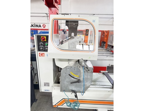 İş Makineleri, Kesme Makinaları (Pvc), Plastmak Marka, Alüminyum Makinaları , 2022 Model Plastmak Alüminyum Çift Kafa Kesim 4