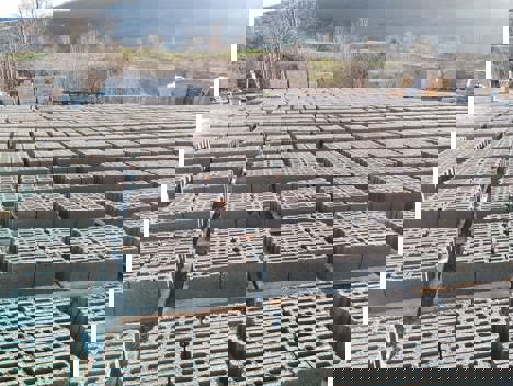 İş Makineleri, Briket Makinaları, Bims ve Briket Makinesi , Şahar Marka 8Li Manuel Bims Üretim Tesisi