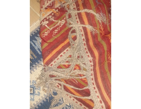 Antika Eşya, Diğer Ev Tekstilleri, İnce Uzun , Kilim Kil Kök Boy , Kok Boya Kilim Kil Dan Yapilma El Dokuma