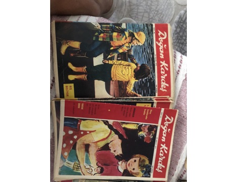 Kitap, Dergi, Çizgi Romanlar, Doğan Kardeş Dergileri 2 Cilt, Doğan Kardeş Dergileri