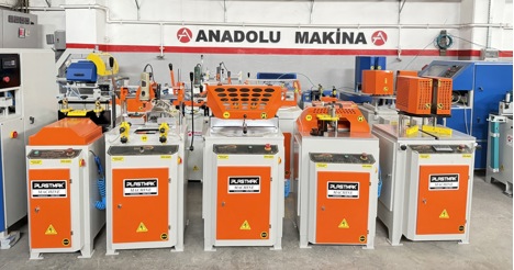 İş Makineleri, Komple Pvc Makinaları, Plastmak Marka Pvc Makinaları 5 Li Set
