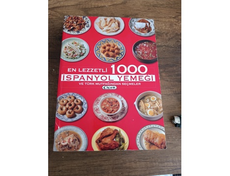 Kitap, Dergi, Diğer Kitaplar, En Lezzetli 1000 İspanyol Yemeği Kitabı