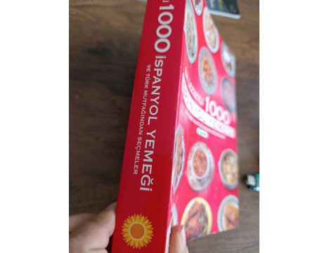 Kitap, Dergi, Diğer Kitaplar, En Lezzetli 1000 İspanyol Yemeği Kitabı