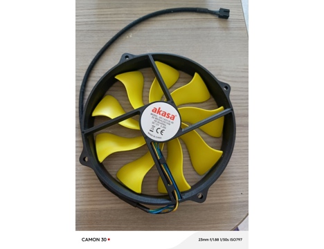 Bilgisayar, Soğutucu, Fan, 14 Cm Fan, Akasa Vıber 14 Cm Pwm 4 Pin Fan