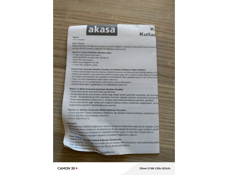 Bilgisayar, Soğutucu, Fan, 14 Cm Fan, Akasa Vıber 14 Cm Pwm 4 Pin Fan