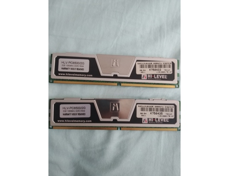 Bilgisayar, Ram, Hafıza Kartları, Hi-Level Ddr2 1066 Mhz 2*2: 4Gb Dual Kıt Ram