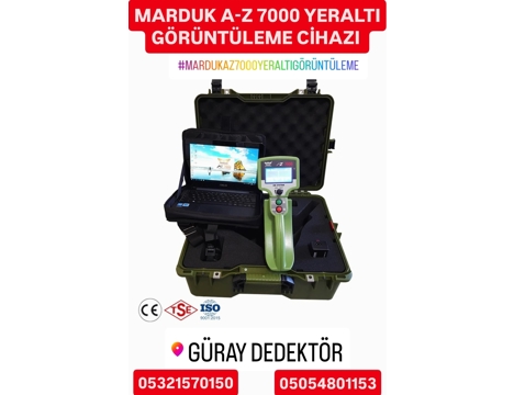 Diğerleri, Dedektör, Aziz Dedektör , Marduk A Z 7000, Yeraltı Görüntüleme Radarı , Marduk A-Z 7000 Yeraltı Görüntüleme Cihazı