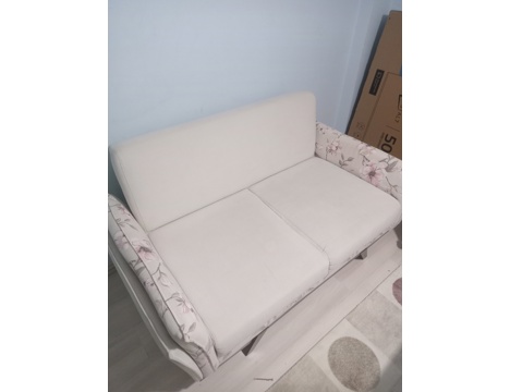 Mobilya, Çekyat, Abc Mobilya , Az Kullanılmış/Tertemiz Çiçek Desenli Ya, Az Kullanılmış Koltuk