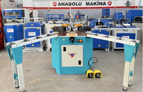 İş Makineleri, Diğer Pvc Makinaları, Yılmaz Makina, Alüminyum Makinaları , 2023 Yılmaz Kp 120 Alüminyum Köşe Presi Hidrolik