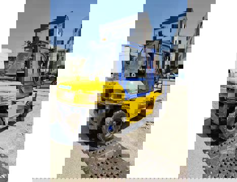 İş Makineleri, Fd60-7, 6 Tonluk Komatsu Dizel Forklift Orjinal Japon