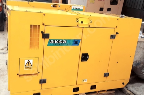 İş Makineleri, Ap30, Dizel Jeneratör , Sahibinden Aksa Perkins 30Kva Kabinli Jeneratör
