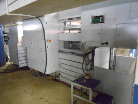 İş Makineleri, Kağıt Ambalaj Makinaları, Şekilli Kesim Makinası Heidelberg Varimatrix 105Cs