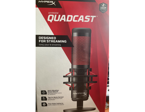 Bilgisayar, Hoparlör, Mikrofon, Quadcast Usb Kondenser Profesyonel Mikrofon