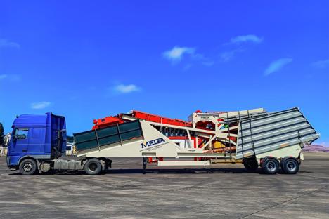 İş Makineleri, Diğer İnşaat Makineleri, Mega, 2025, Mobil Beton Santrali - 100 M³ - Hemen Teslim