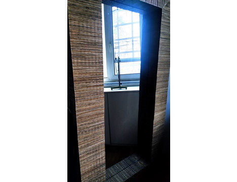 Mobilya, Diğer Mobilyalar, Boy Aynası, Büyük Boy Ayna Hasır Çerçeveli