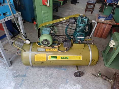 İş Makineleri, 100 Lt, Bosan 100 Litre Hava Kompresör