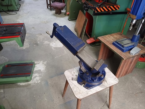 İş Makineleri, Freze (Metal), Dereceli Freze Mengenesi 160 Mm