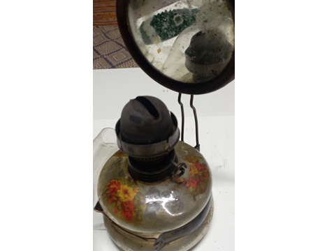 Antika Eşya, Avize, Antika Aynalı Gaz Lambası