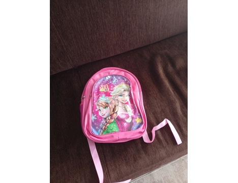 Diğerleri, Diğer Kırtasiye Malzemeleri, Sue And Se Baskılı, Tekstil, Kız Çocuk Okul Çantası, Okul Çantası Kız Çocuk Pembe Ren