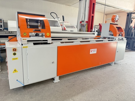 İş Makineleri, Kesme Makinaları (Pvc), Anadolu Makina , Pvc Makinaları , Pvc Çift Kafa Alttan Çıkma Profil Kesim Bakımlı