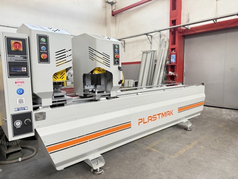 İş Makineleri, Kaynak Makinaları (Pvc), Pvc Makinaları , 2023 Plastmak Pvc Çift Kafa Kıl Kaynak