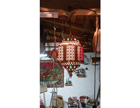 Antika Eşya, Lambalar, Antika Bronz Avize 70Ler Çok Şık