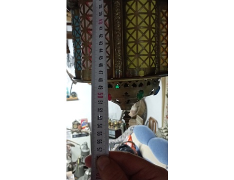 Antika Eşya, Lambalar, Antika Bronz Avize 70Ler Çok Şık