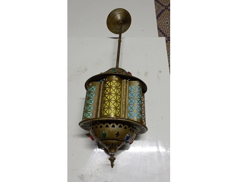 Antika Eşya, Lambalar, Antika Bronz Avize 70Ler Çok Şık