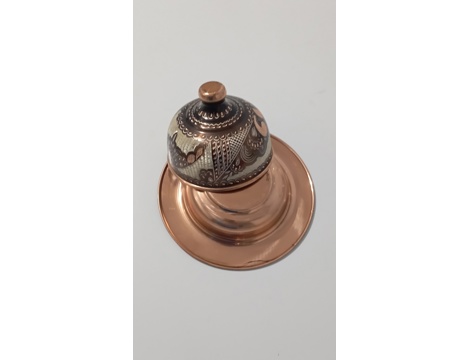 Antika Eşya, Şekerlik, Meyvelik, Bakır İşlemeli Sunum Tabağı