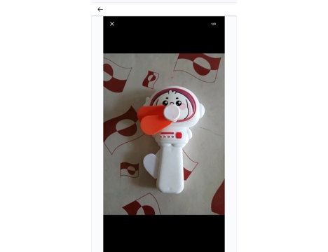 Diğerleri, Oyuncaklar, El Vantilatörüü, 2025, El Vantilatör El Çalışır , El Vantilatör Elle Çalışır